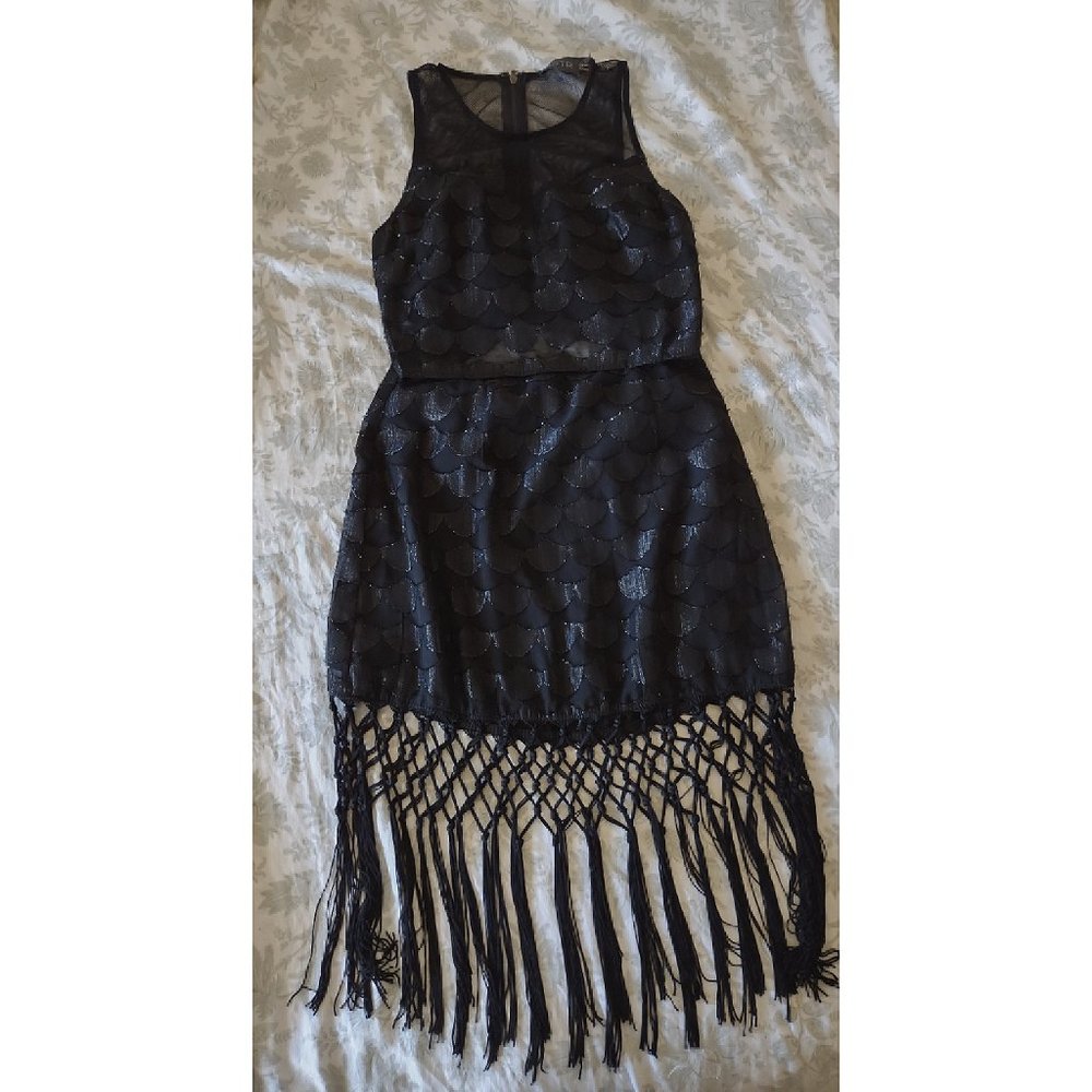 Astr Black Mini-Skirt and Tank combo.